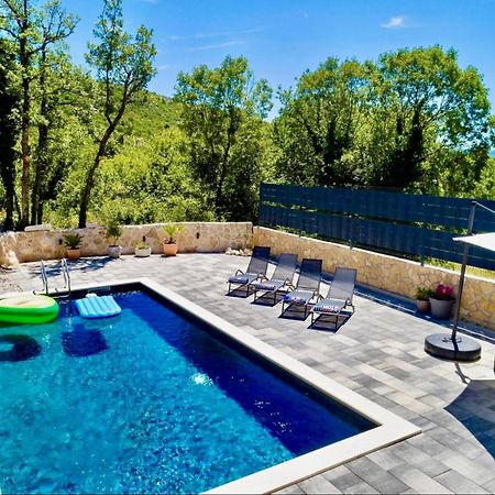 Luxury Villa Andrea Vrzika In Forest Near The Sea Zagvozd Buitenkant foto