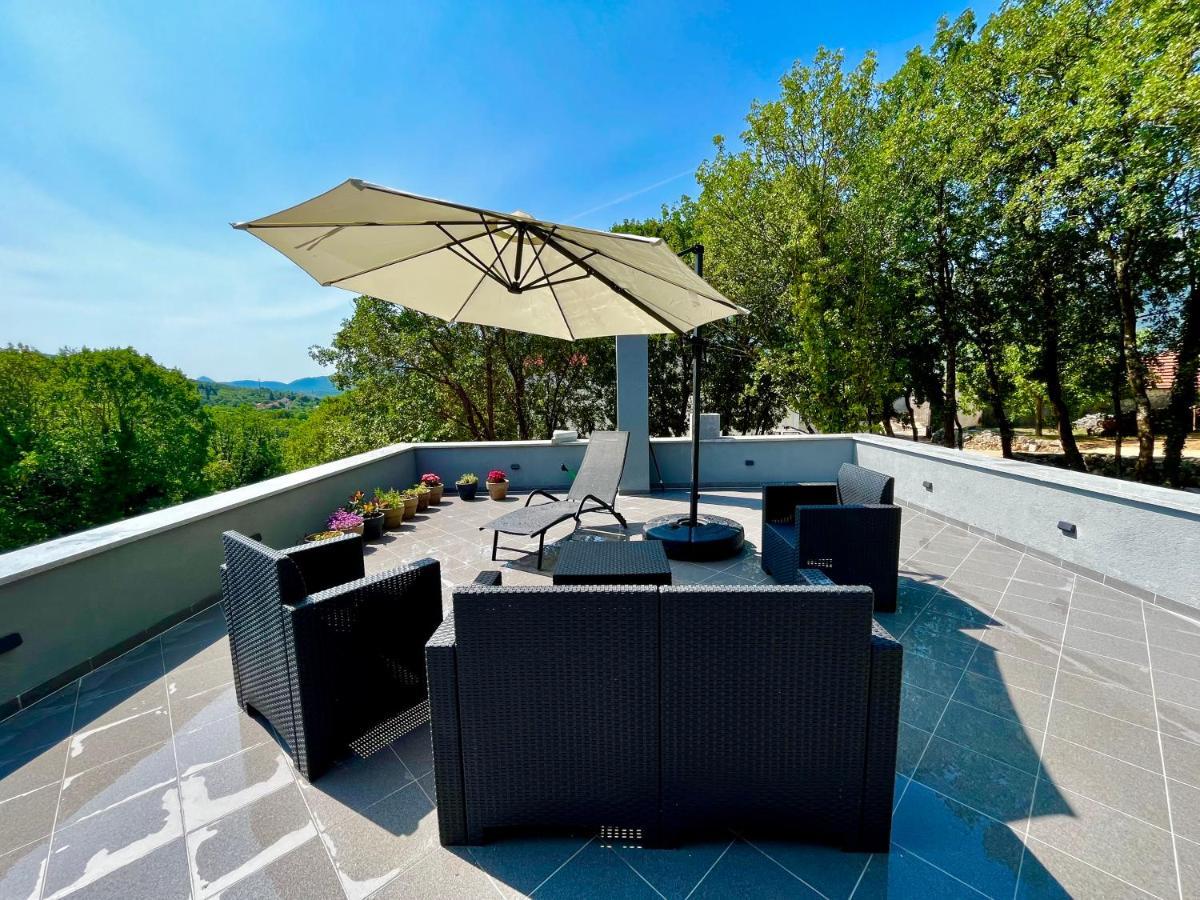 Luxury Villa Andrea Vrzika In Forest Near The Sea Zagvozd Buitenkant foto