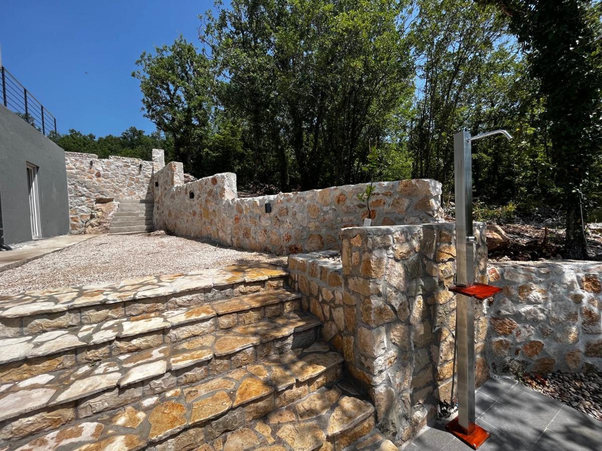 Luxury Villa Andrea Vrzika In Forest Near The Sea Zagvozd Buitenkant foto