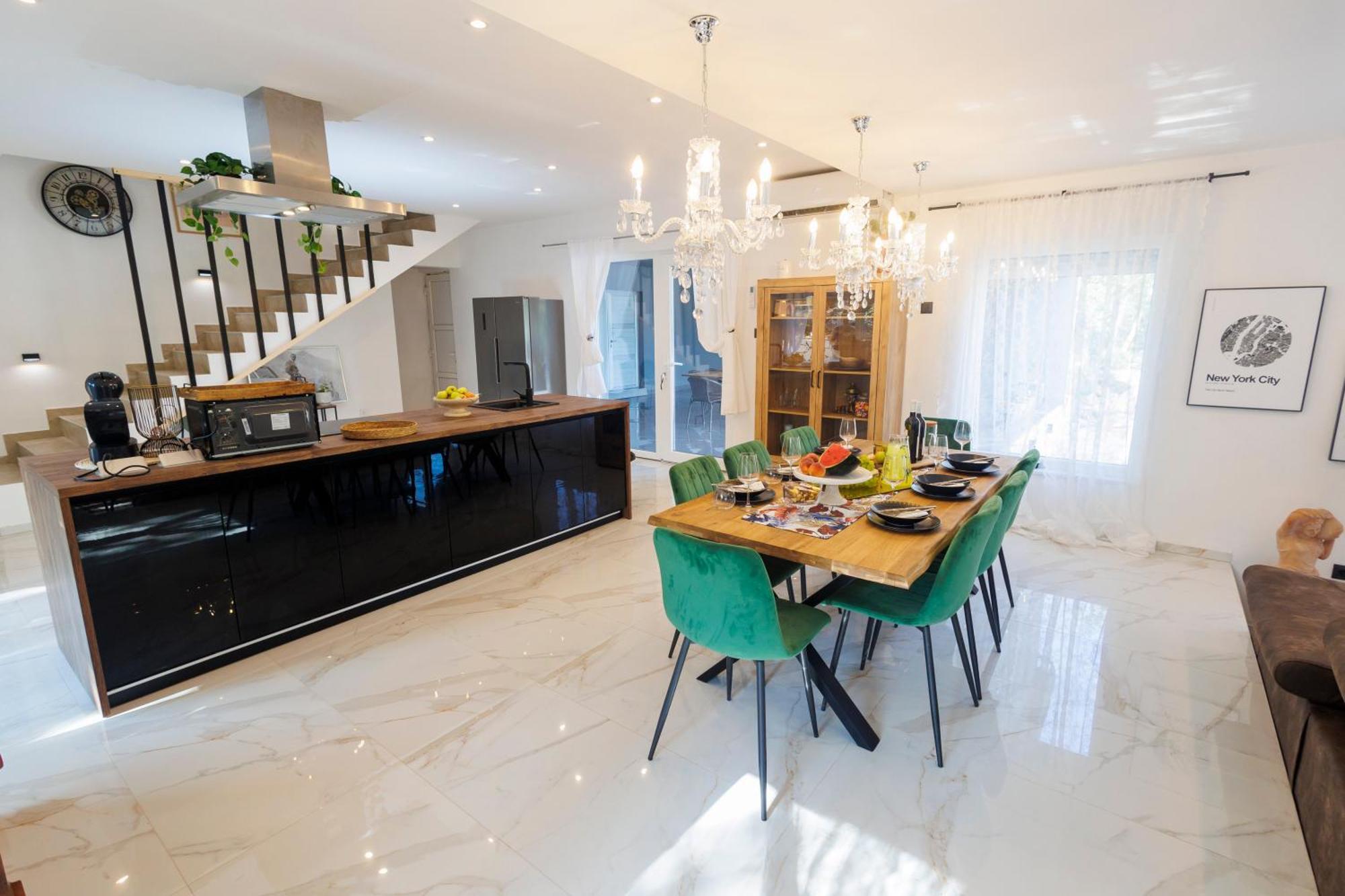 Luxury Villa Andrea Vrzika In Forest Near The Sea Zagvozd Buitenkant foto