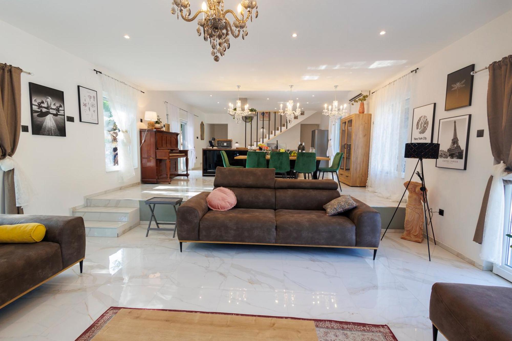 Luxury Villa Andrea Vrzika In Forest Near The Sea Zagvozd Buitenkant foto